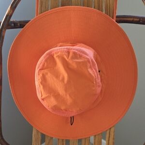 Orange Sun Hat for Women
